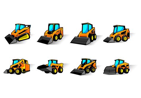 vector skid steer images